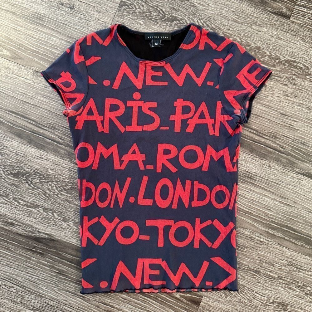 Weston Wear Vintage Nylon City Top